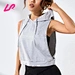 Add a touch of unique style to your activewear wardrobe with our hood tank top. Shop now for a range of sizes and colors to elevate your workout style with our hooded tank tops.