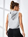 sleeveless hoodie